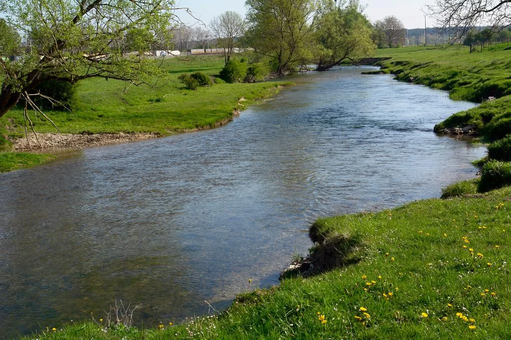 rivière calme