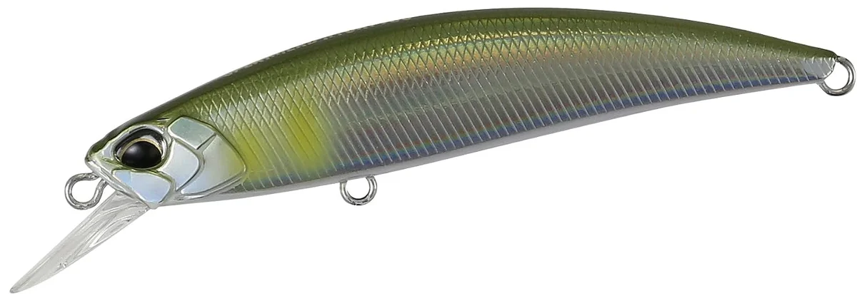 Leurre DUO Spearhead Ryuki 80S, minnow coulant japonais pour la truite